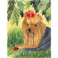 Patioplus Yorkie Flag - Garden Size&#44; 11 x 15 in. PA246080